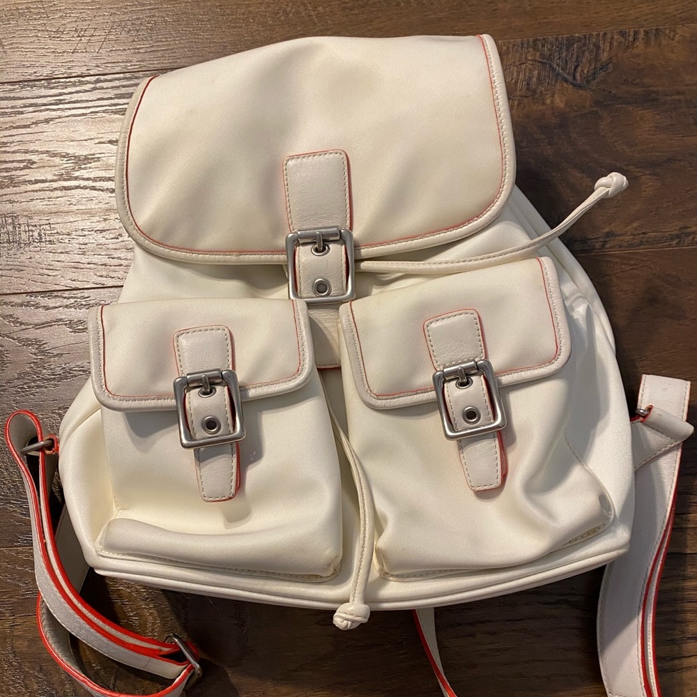 Coach Drawstring Backpack